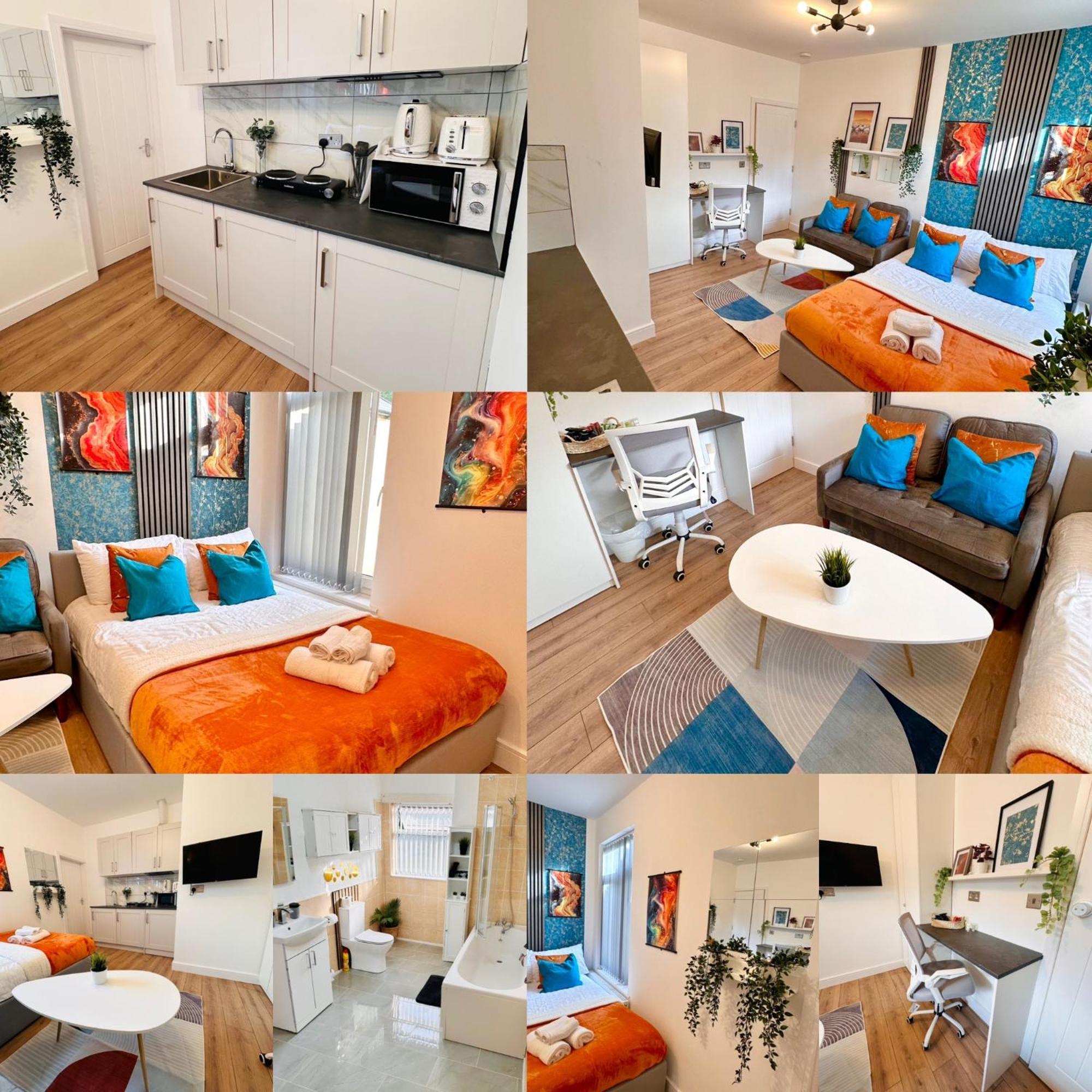 R4 Luxury Studio En-Suite Room In Harborne Lane By Queen Elizabeth Hospital Birmingham Extérieur photo